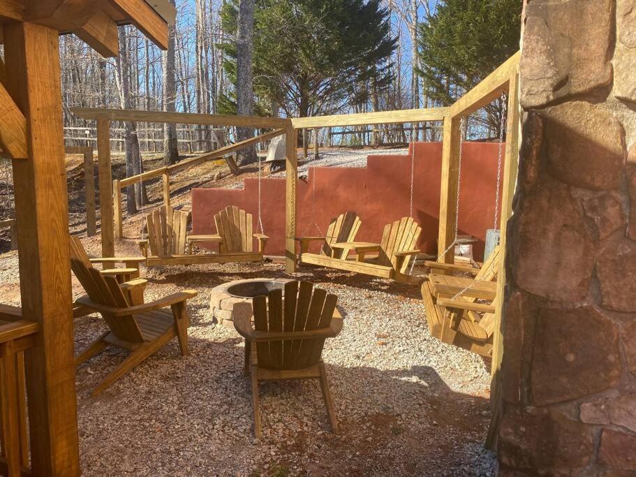 Red Rooster Family Cabin W/Hot Tub+Fire Pit+View Franklin Exterior foto
